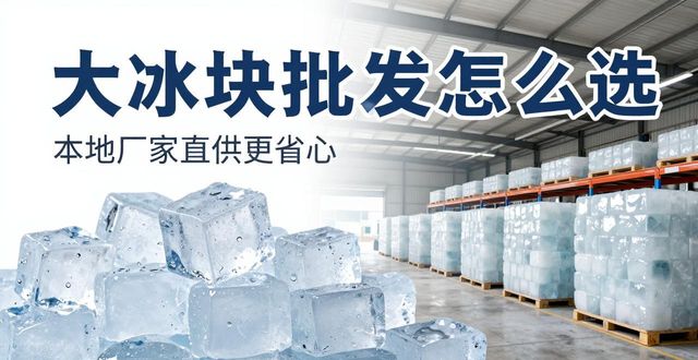 大冰块批发怎么选?普陀本地厂家直供更省心